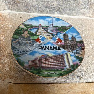 Vintage Panama Sights Mini Plate